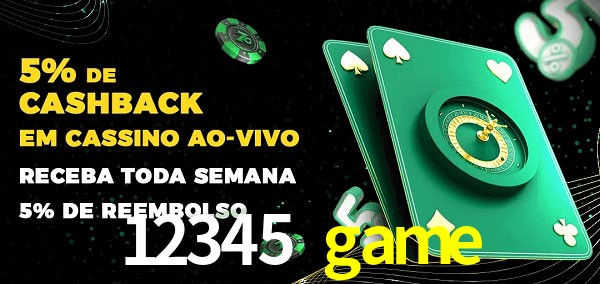 Promoções do cassino ao Vivo 12345 game