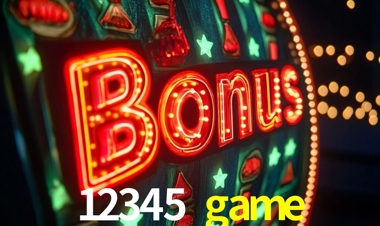 Interface do App 12345 game